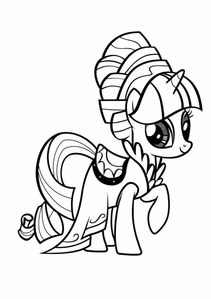 fofo my little pony para colorir