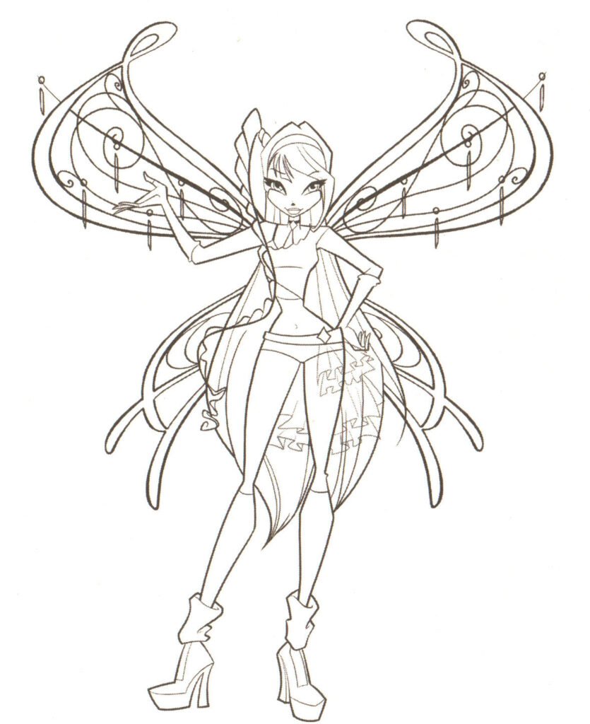 fotos das winx para colorir fotos das winx para colorir
