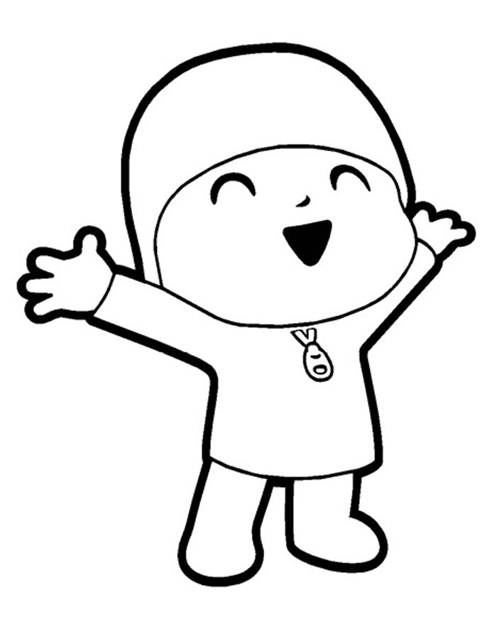 Pocoyo para Colorir: +60 Desenhos Fofos para Imprimir Grátis!