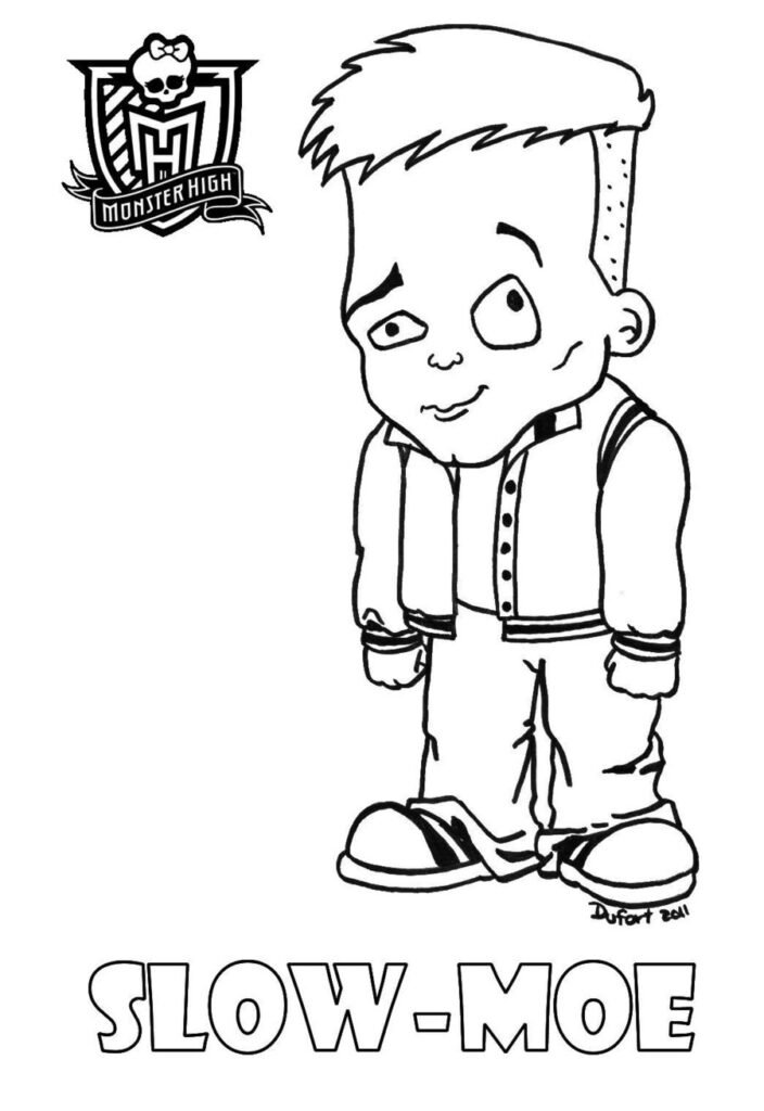 imagens monster high slow moe