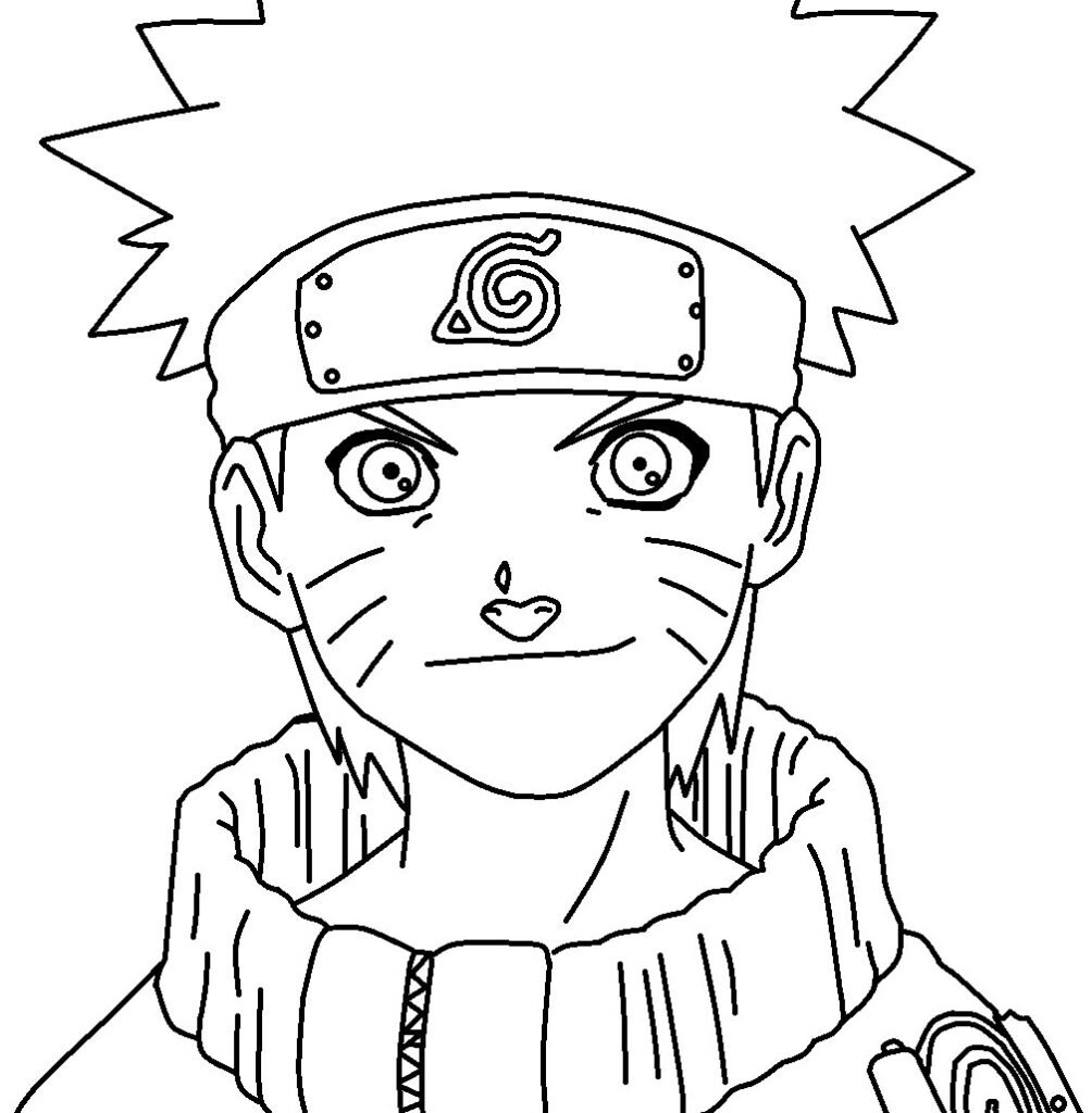 Desenhos do Naruto para Colorir