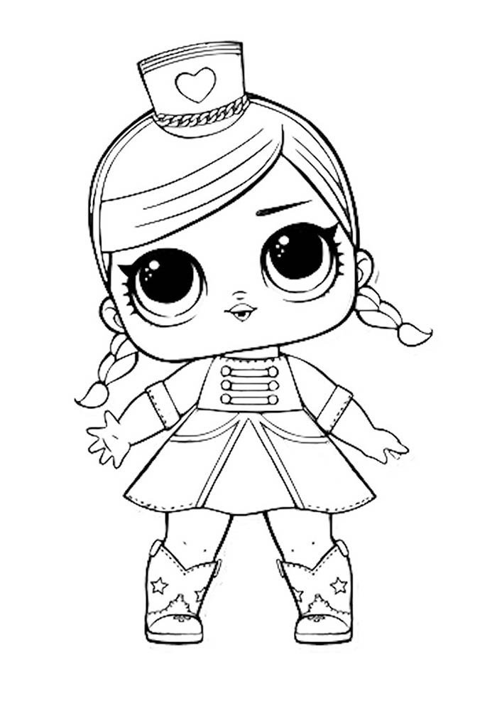 lol para colorir enfermeira