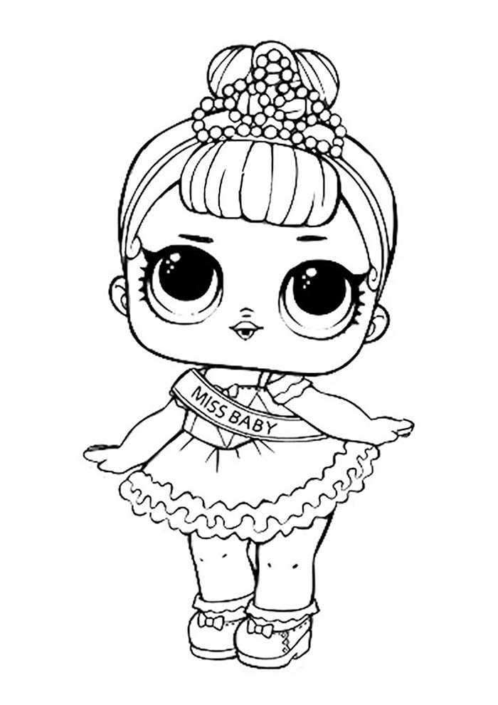 lol para colorir baby