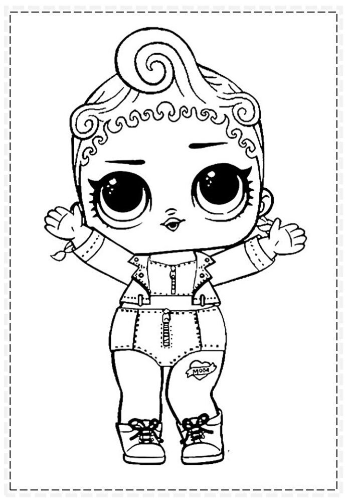 lol para colorir bonita