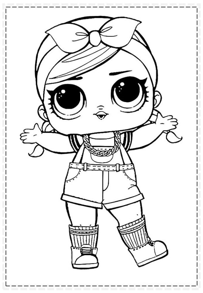 lol para colorir feminisa