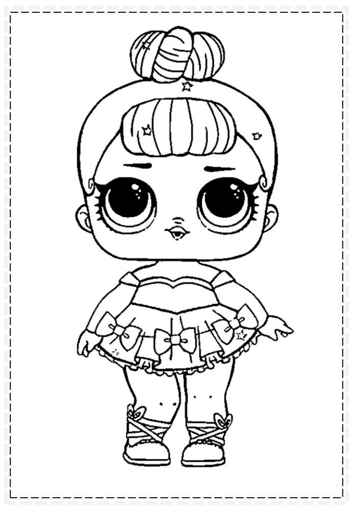 lol para colorir imprimir bailarina