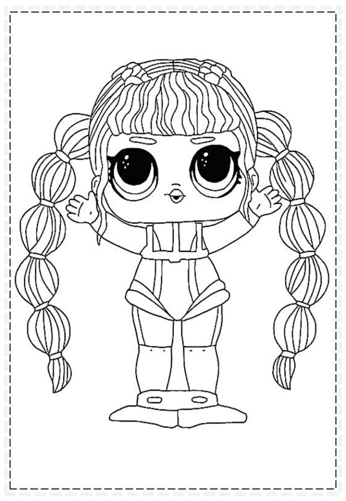 lol para colorir imprimir cabeluda