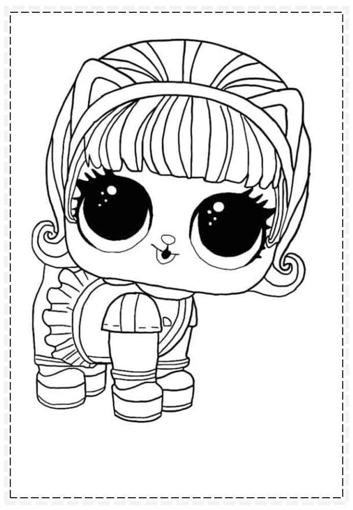 lol para colorir imprimir doguinhas