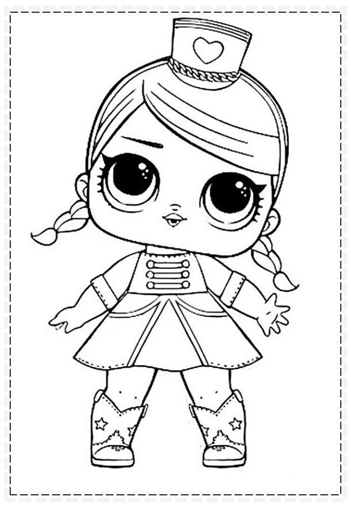 lol para colorir imprimir enfermeira