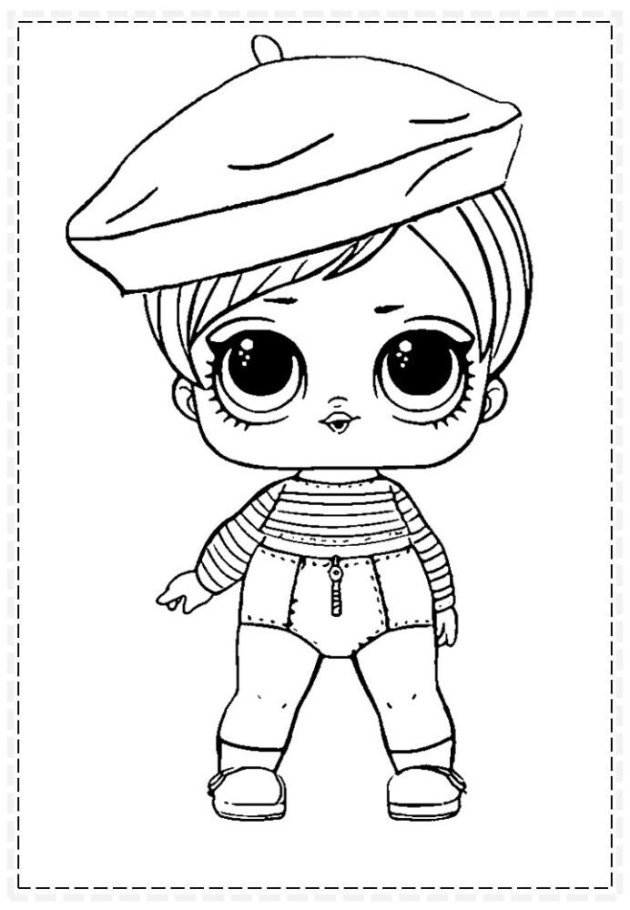 lol para colorir imprimir francesinha
