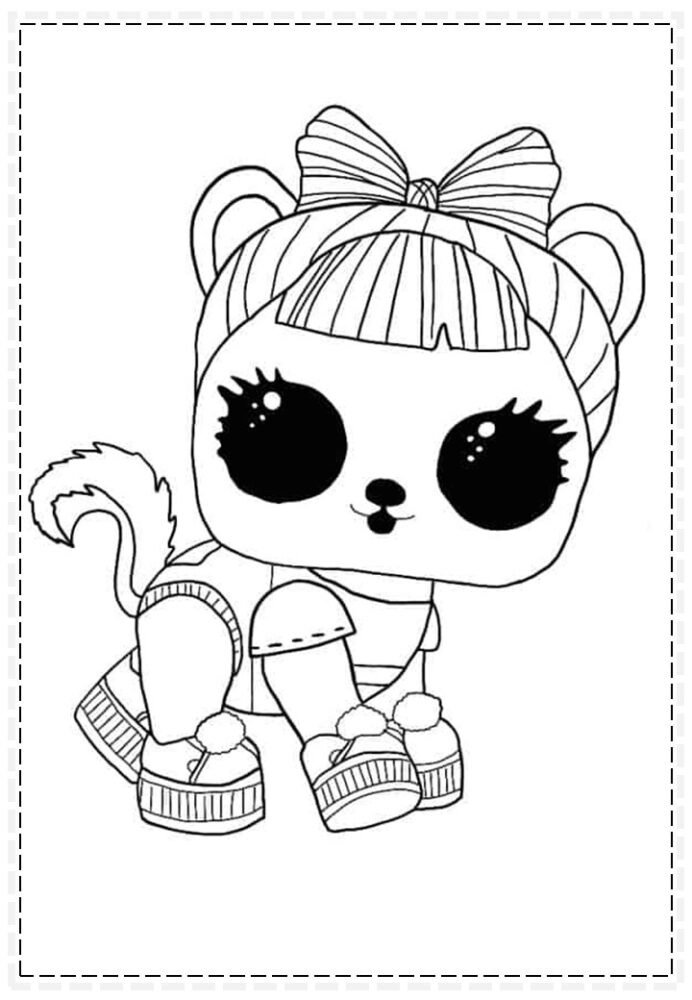 lol para colorir imprimir poodlezinha