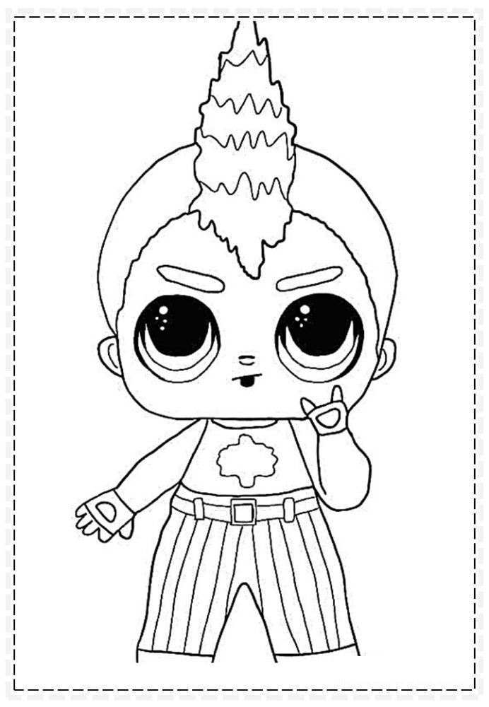 lol para colorir imprimir punk metal