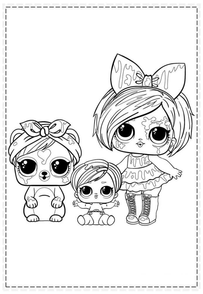 lol para colorir imprimir surprises