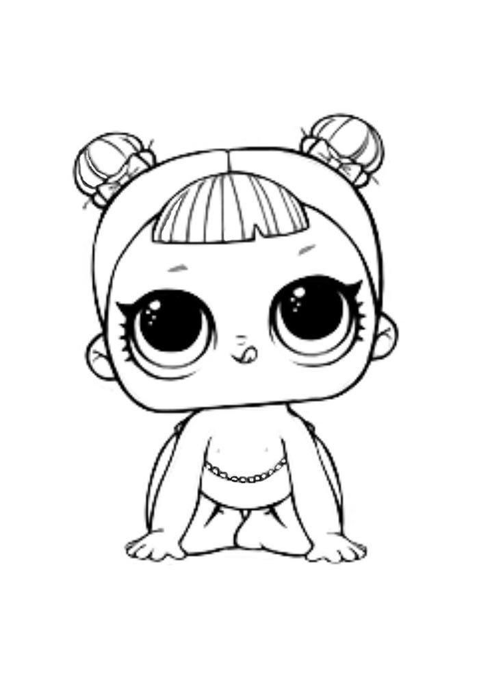 lol para colorir lil center stage