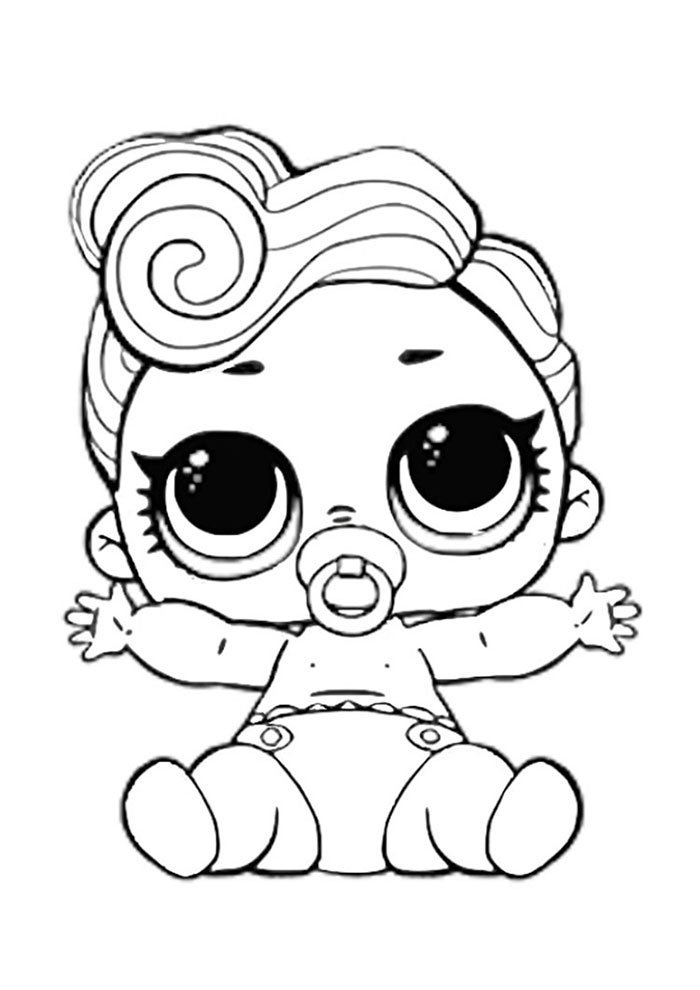 lol para colorir lil dj
