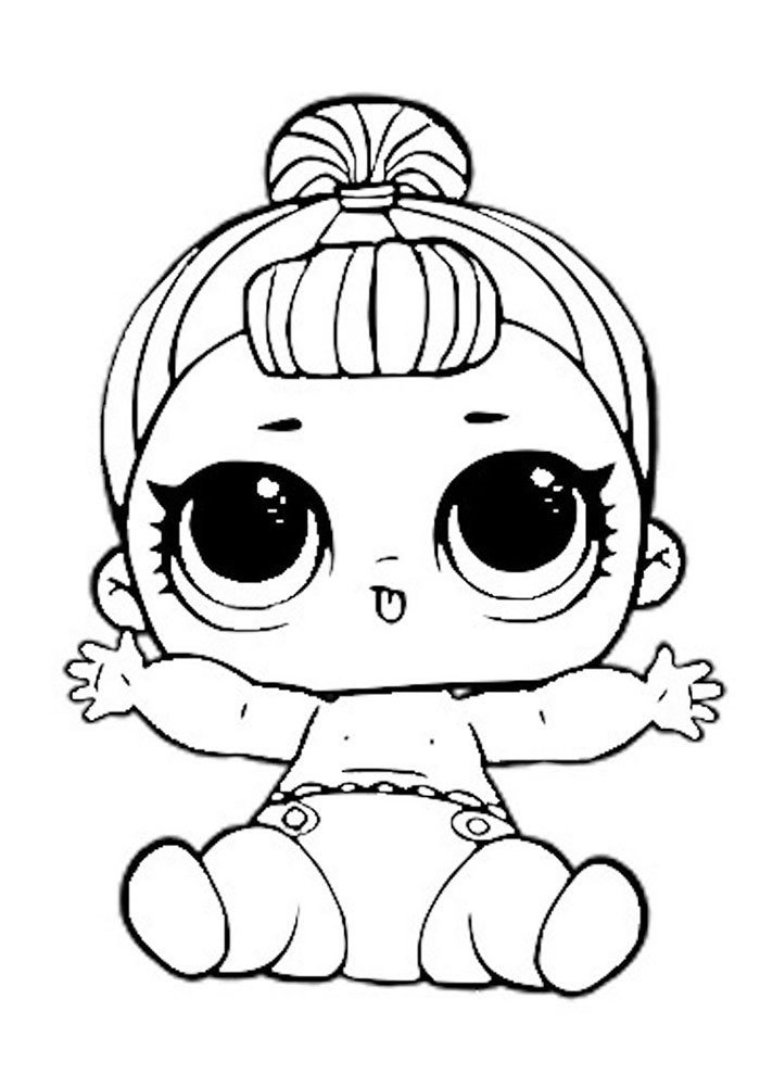 lol para colorir lil fancy
