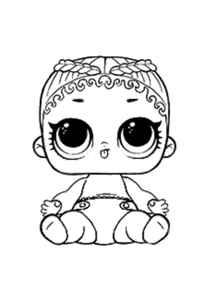 lol para colorir lil mc swag