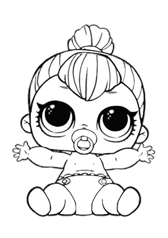 lol para colorir lil spice