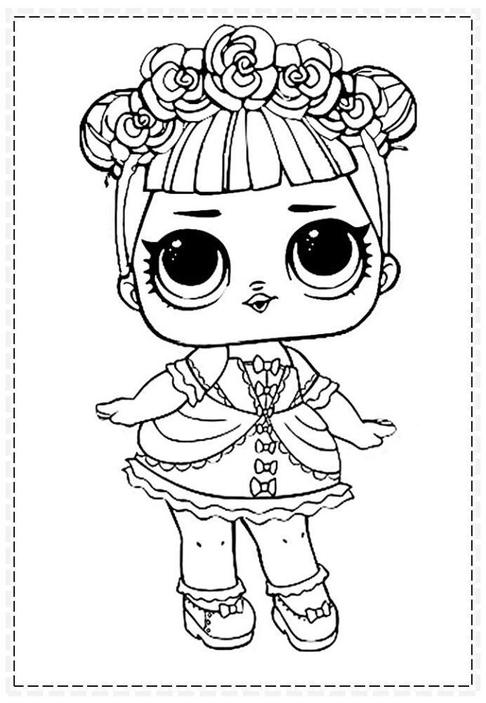 lol para colorir princesa