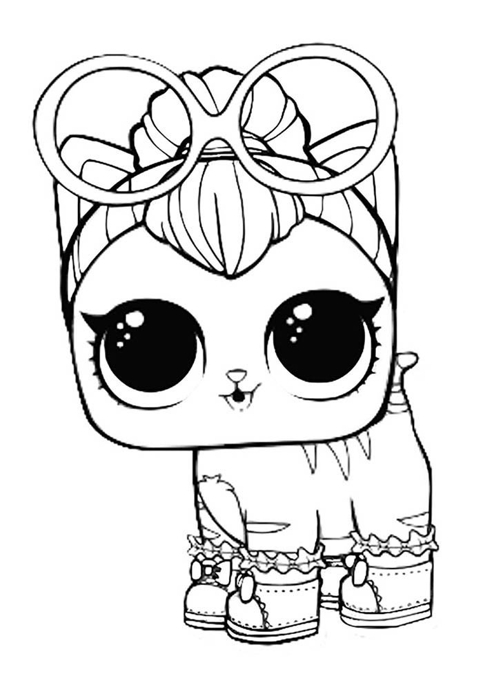 lol para colorir gata