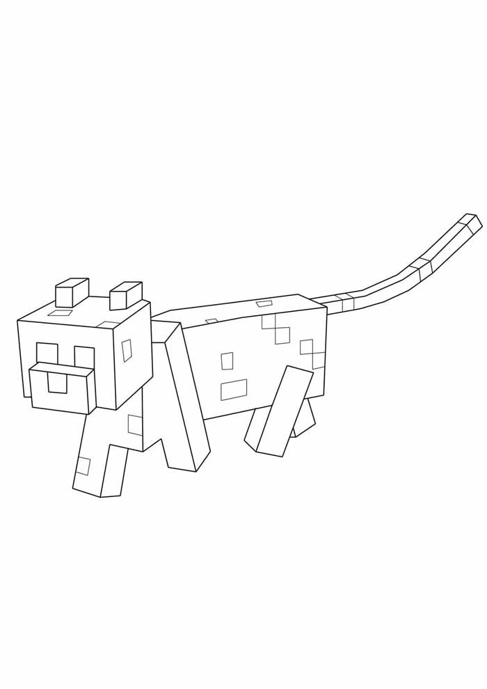 minecraft para colorir 27