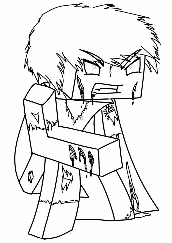 minecraft para colorir 37