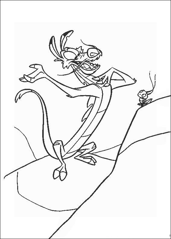 mulan para colorir mushu e grilo mulan para colorir mushu e grilo