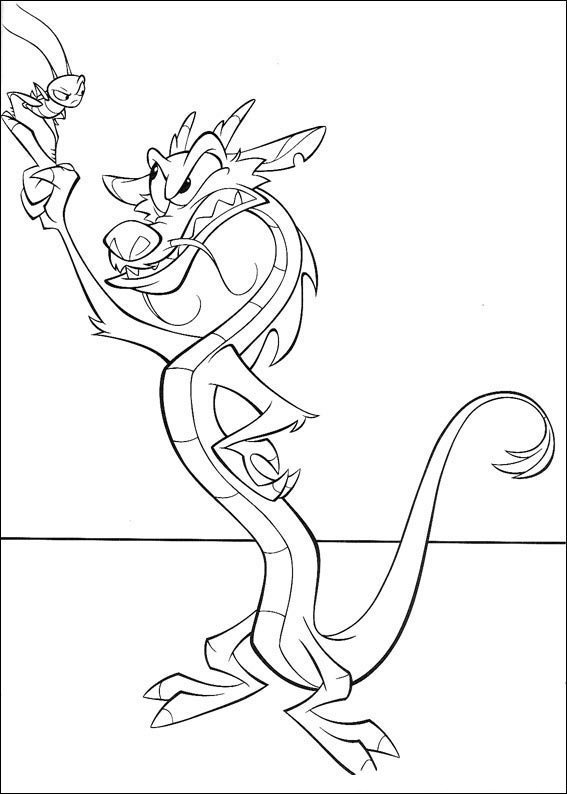 mulan para colorir mushu grilo 2 mulan para colorir mushu grilo 2