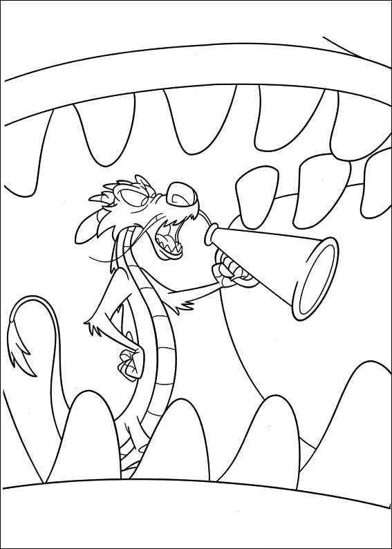 mulan para colorir mushu megafone mulan para colorir mushu megafone