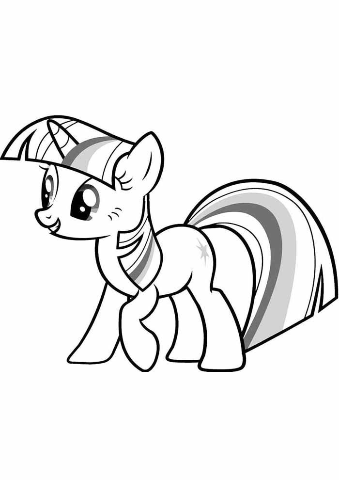 my little pony para colorir rainbow dash