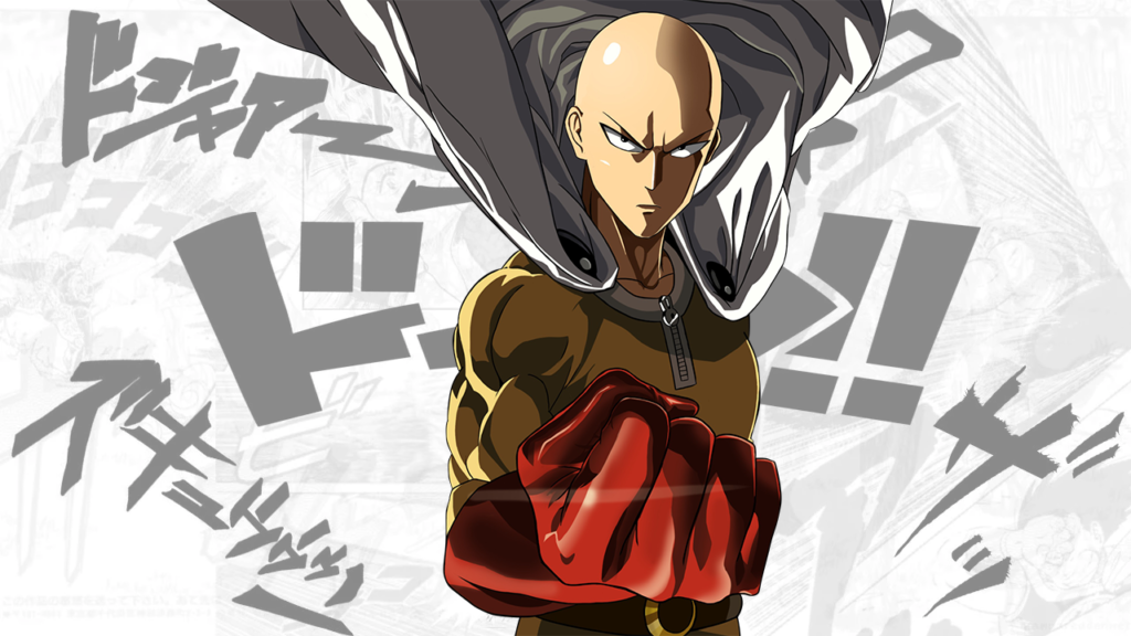 one punch man para colorir