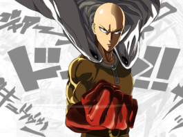 one punch man para colorir