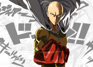 one punch man para colorir