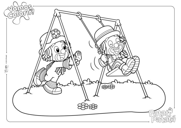 40 Desenhos do Patati Patatá para Colorir e Imprimir