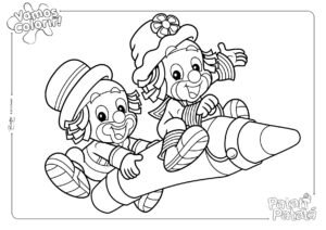 40 Desenhos do Patati Patatá para Colorir e Imprimir