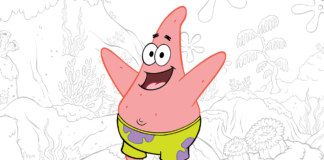 Desenhos do Patrick para Colorir e Imprimir patrick para colorir