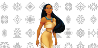 pocahontas para colorir