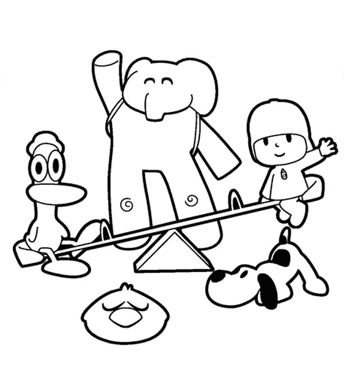 desenhos do pocoyo para colorir 71 –  – Desenhos para Colorir