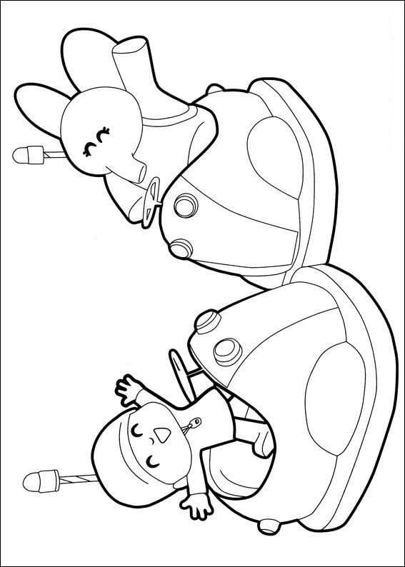 pocoyo para colorir e imprimir bate bate