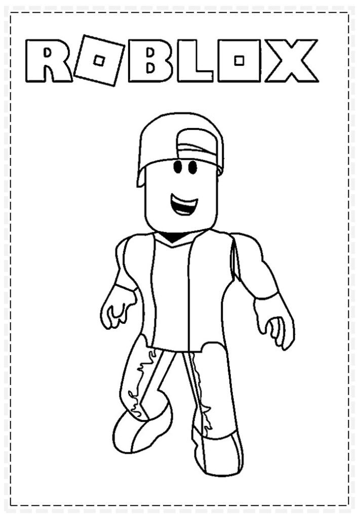 30+ Desenhos para colorir de Roblox - Dicas Práticas