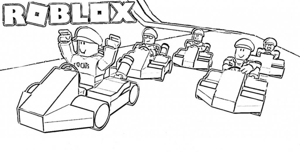 roblox para colorir carro