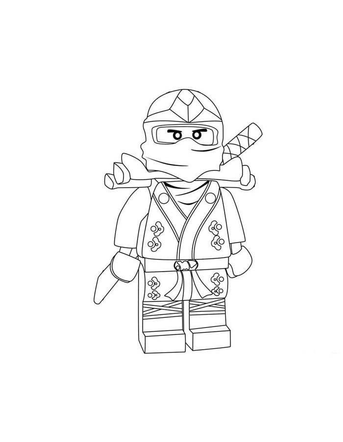 roblox para colorir ninja