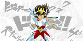 seiya para colorir