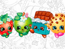 shopkins para colorir