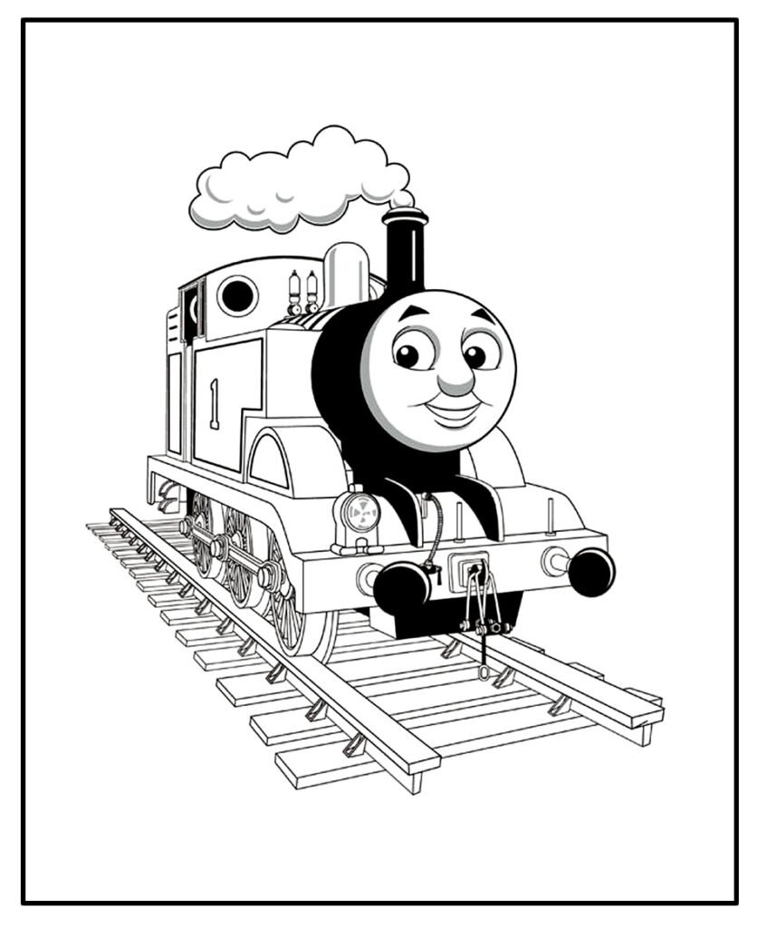 thomas e seus amigos para colorir 3