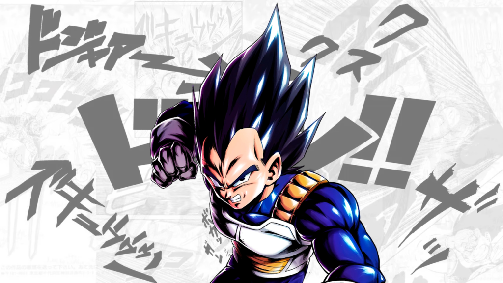 vegeta para colorir