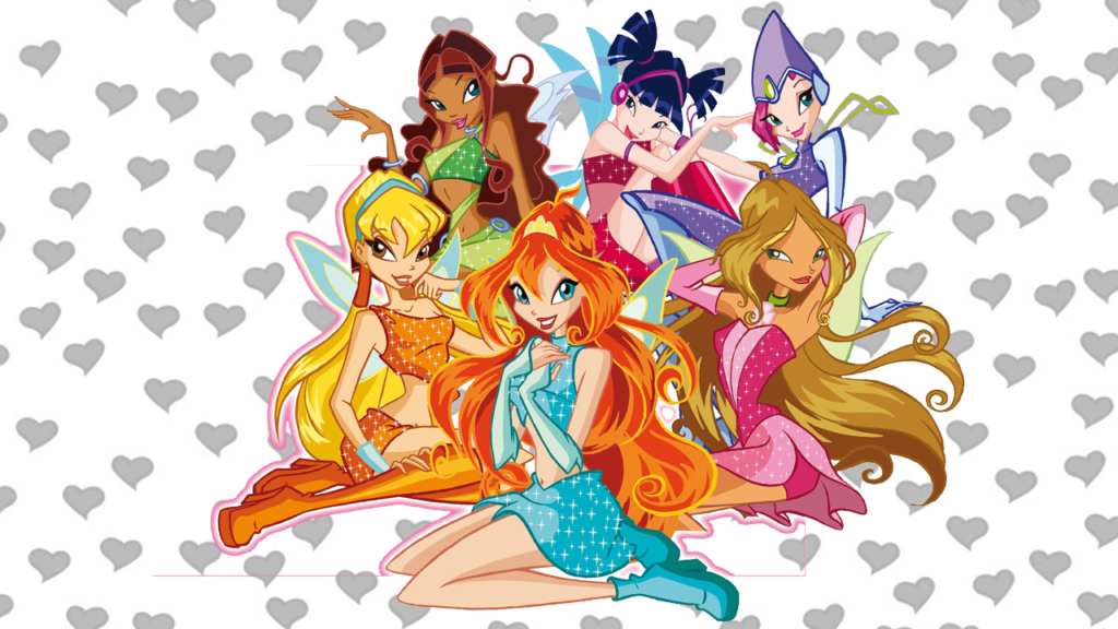 winx para colorir