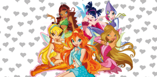 winx para colorir