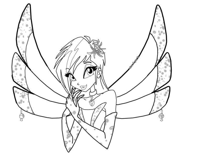 winx para colorir winx para colorir