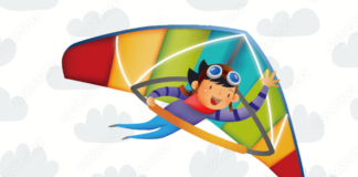 Desenhos de Asa Delta para Colorir e Imprimir asa delta para colorir